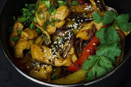 Рис с цыпленком