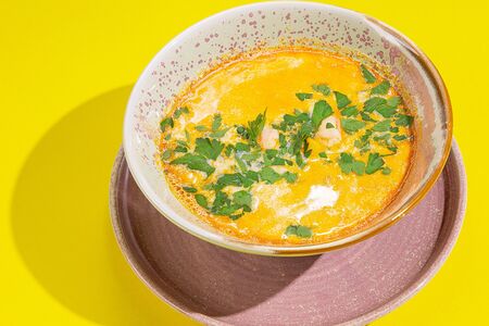 Чаудер с морепродуктами 