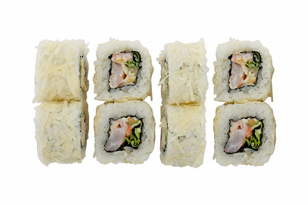 Цезарь ролл с креветкой