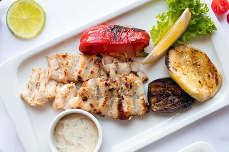 Шашлык из кальмара