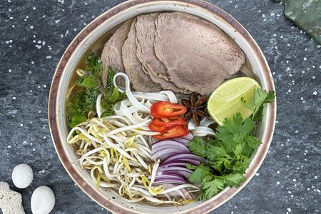 Фо-бо с говядиной большой