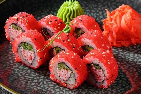 Калифорния с крабом