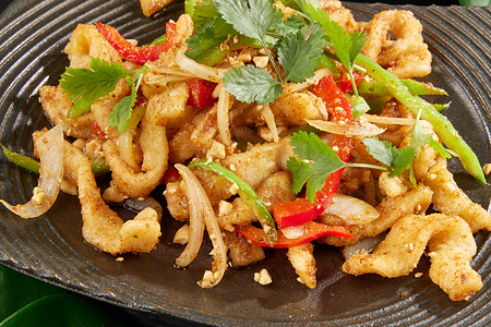 Кальмары по-сычуански