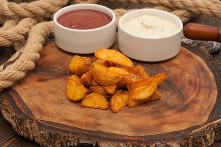 Картофельные дольки