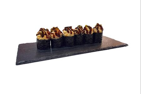 Воздушный ролл с острым лососем