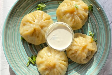 Манты с бараниной