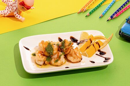 Креветки жареные