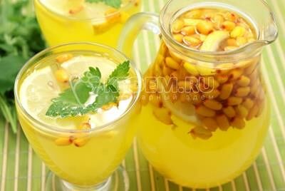 Морс облепиховый