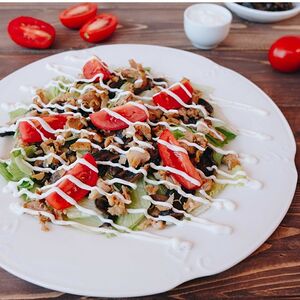Салат Курица с грибами