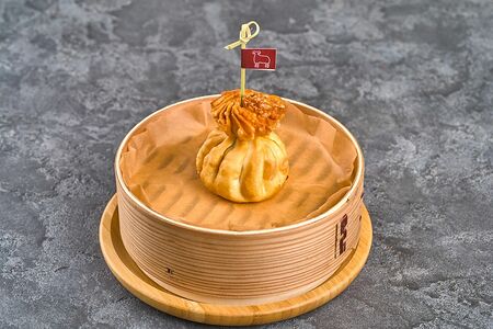 Жареные хинкали с бараниной