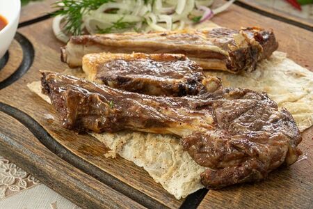 Баранья корейка