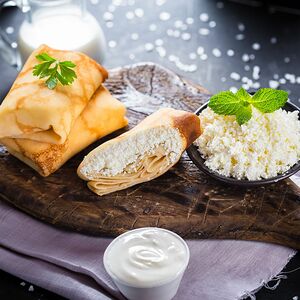 Блинчики со сгущёнкой