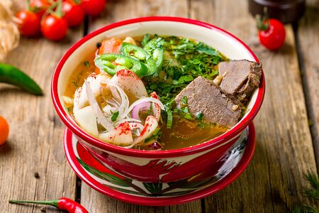 Туй шурпа из говядины