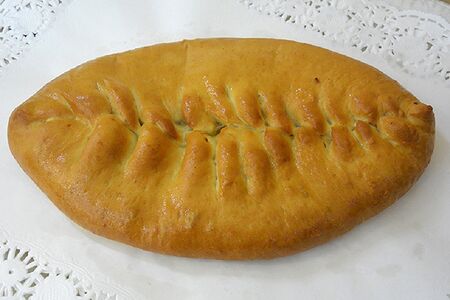 Пирог с горбушей