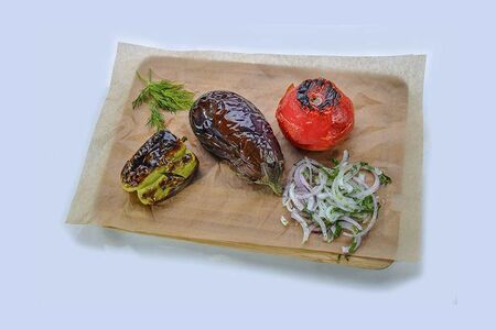 Овощи на углях