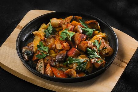 Жаркое со свининой