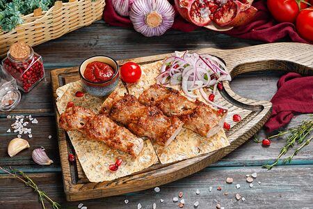 Люля-кебаб из свинины