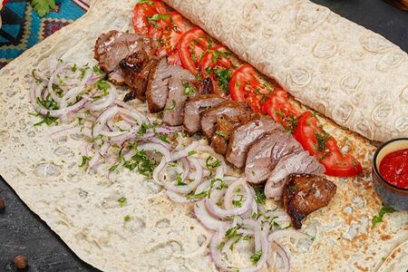 Бурум из свиной шейки