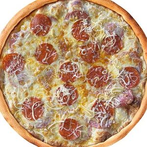 Пицца Пеперони плюс на тонком тесте