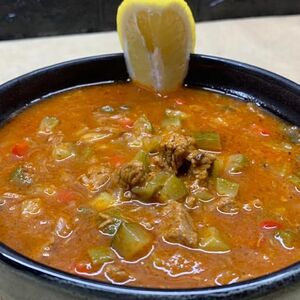 Солянка с говядиной 