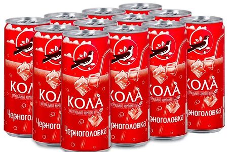 Кола Черноголовка в жестяной банке