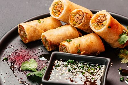 Китайские блинчики с пекинской уткой