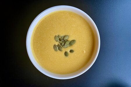 Суп-пюре из тыквы