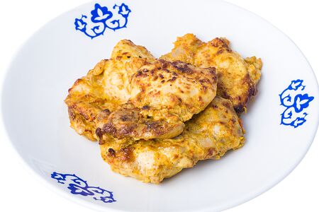 Куриные бедра, запечённые на гриле