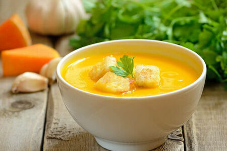 Крем-суп из тыквы