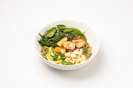 Боул с креветками