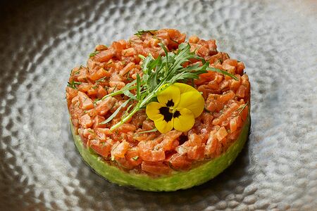 Тартар из лосося