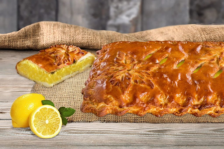 Пирог с лимоном
