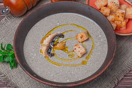 Суп-пюре из грибов