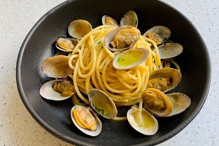 Паста с вонголе