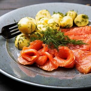 Форель слабой соли