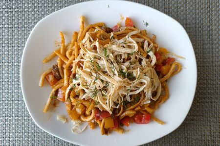 Лагман жареный