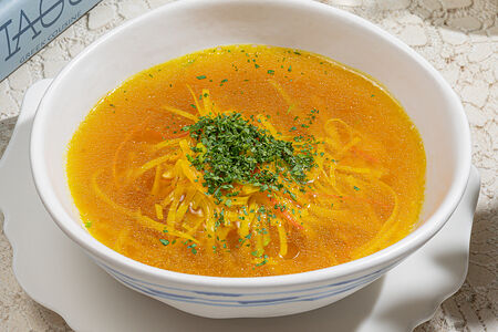 Бульон с перепелкой