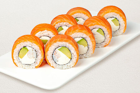 Ролл Филадельфия с тигровой креветкой