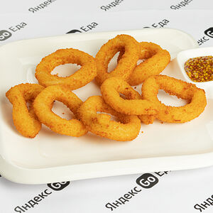 Луковые кольца с горчицей