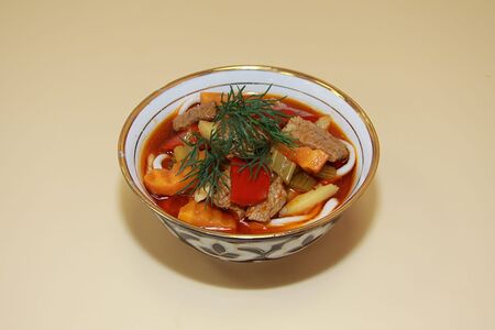 Уйгурский лагман 