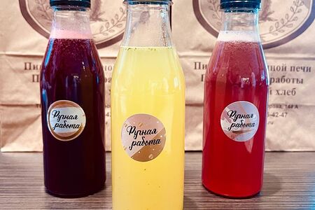 Домашний лимонад лимонный