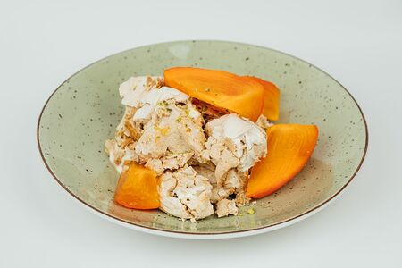 Безе с хурмой