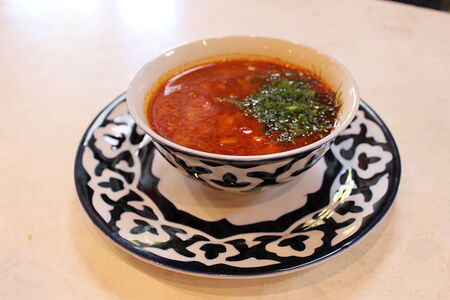 Суп Мастава с бараниной