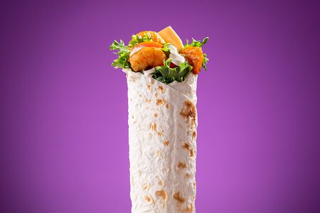 Шаверма Королевская с креветками