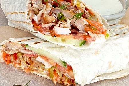 Шаурма с курицей