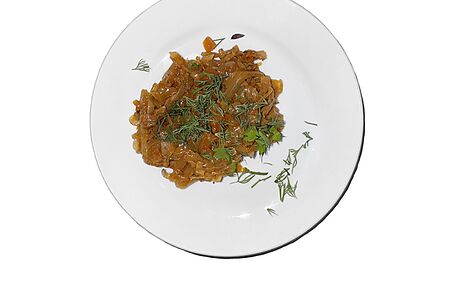 Капуста тушёная