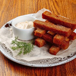 Ржаные гренки