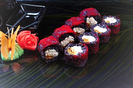 Ролл черный Бархат