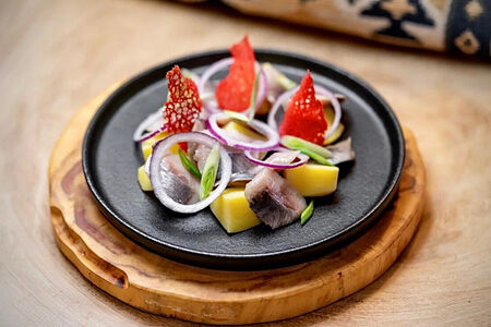 Селедочка с картофелем