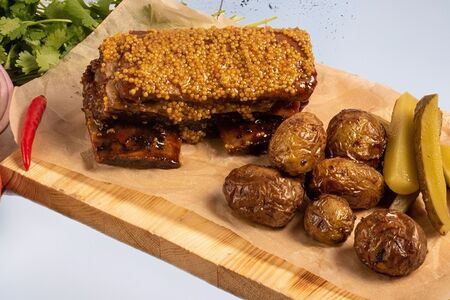 Рёбрышки говяжьи медовые